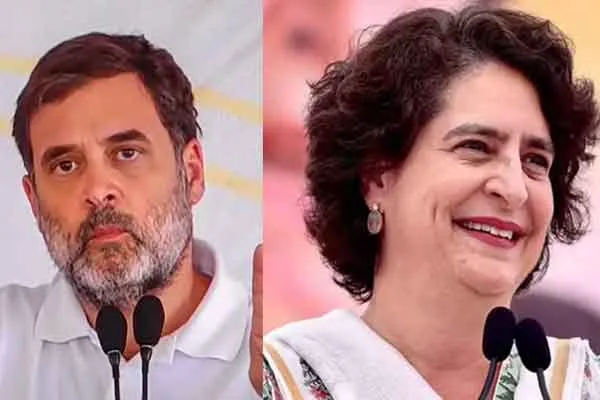  Priyanka ahead of Rahul Gandhi at wayanad bypoll 