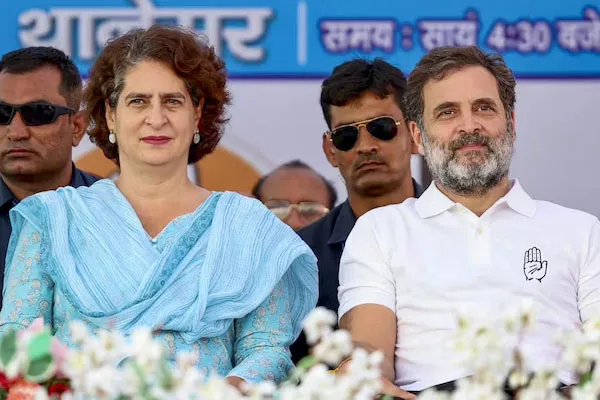  Rahul Gandhi says he can't imagine a better representative than his sister priyanka gandhi