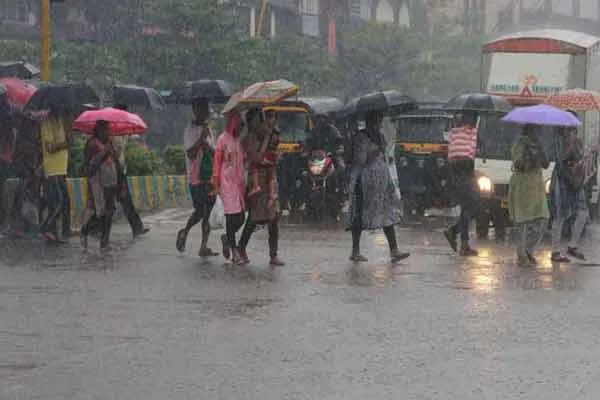 Met Dept information about Chance of heavy rain 