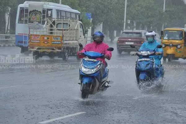Chance of rain in 17 districts