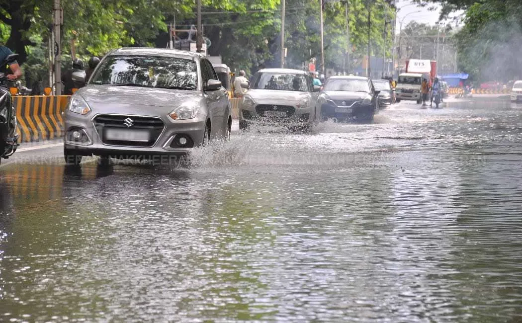Chance of rain in 4 districts