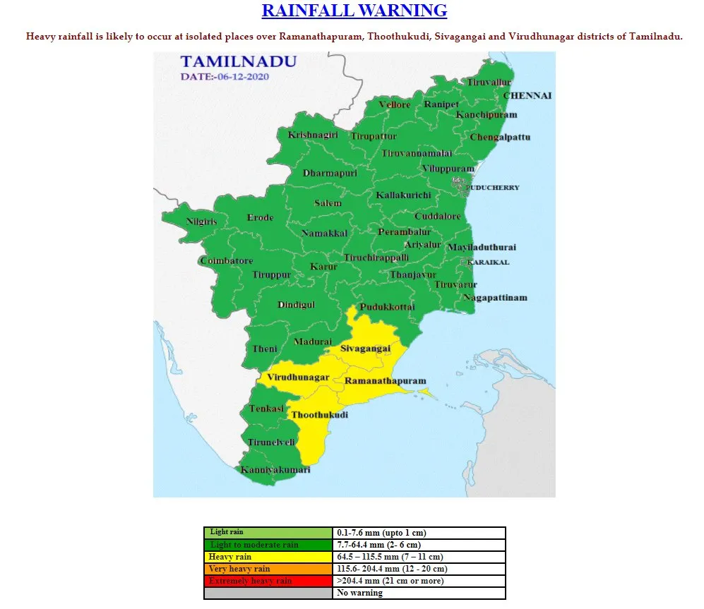 heavy rains tamilnadu regional meteorological centre 