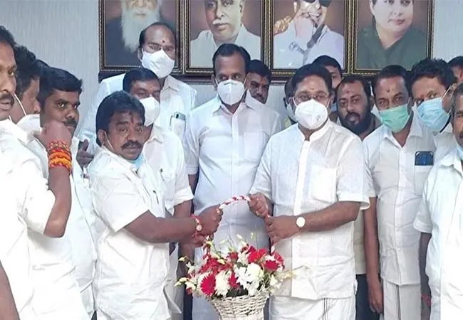 rajavarman join with ammk party is the candidate of sattur 