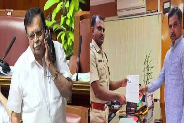 Karnataka Minister's son files a sensational complaint with the police who raised Honeytrap issue