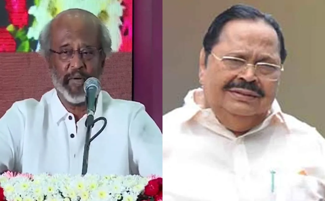 Minister Duraimurugan comments on Rajini's speech