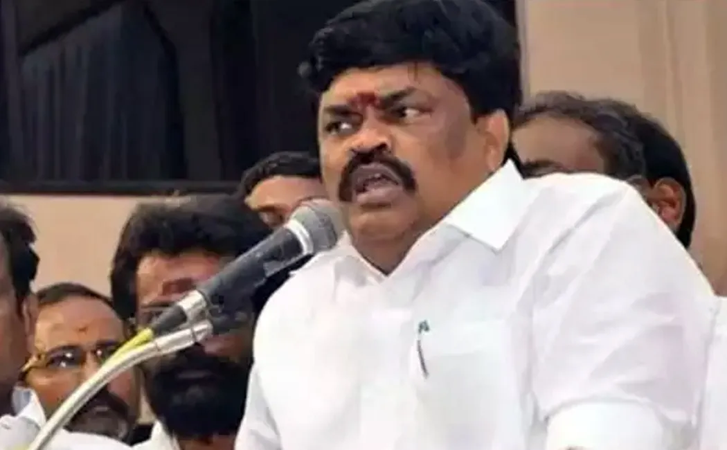 the news about minister Rajendra Balaji