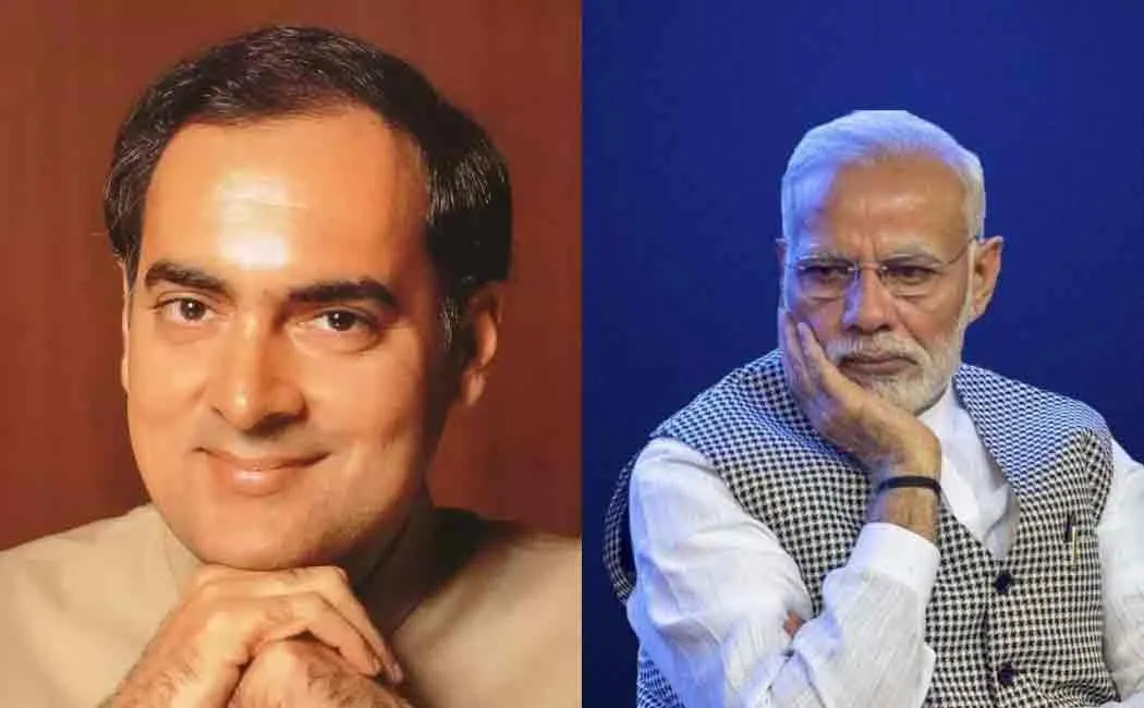 congress complaints to election commission on modis remark about rajiv gandhi
