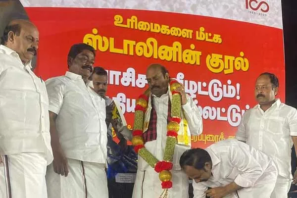 Finance Minister does not have heart to allocate funds says eV Velu