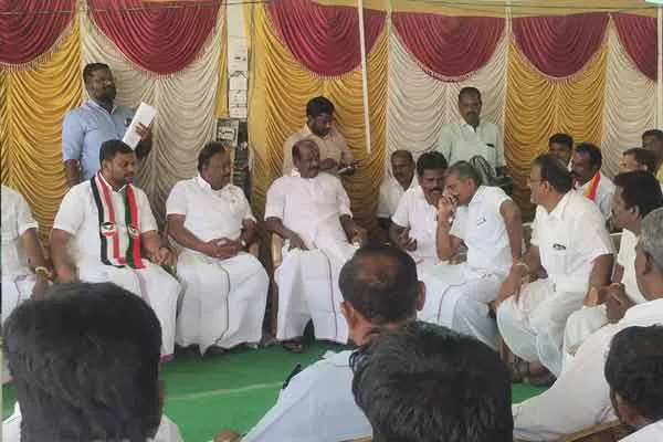 People will suffer if block the road in Dindigul and set  campaign for eps 