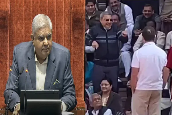 Rajya Sabha Speaker slams Rahul Gandhi It's a shameful act 