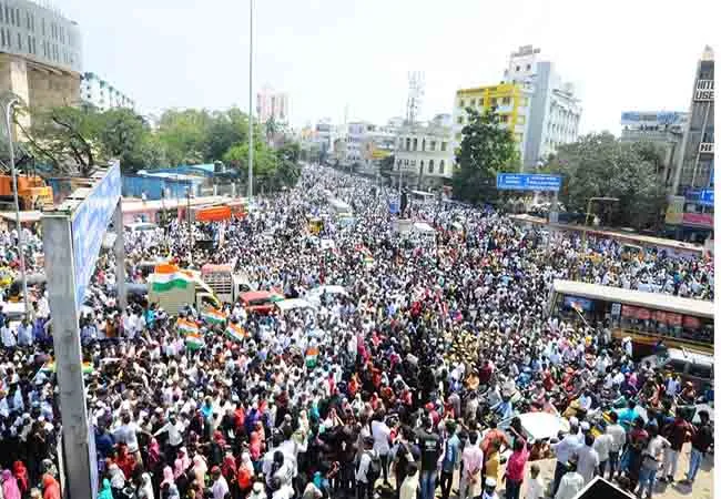 chennai caa rally police fir filed 