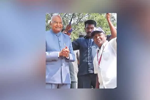 mamallapuram tourist guide incident  for former president ramnath kovind 