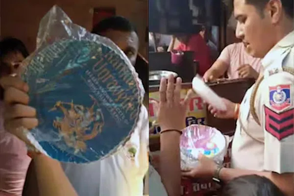 Action against the shop owner on Biryani on Ram's paper plate set 