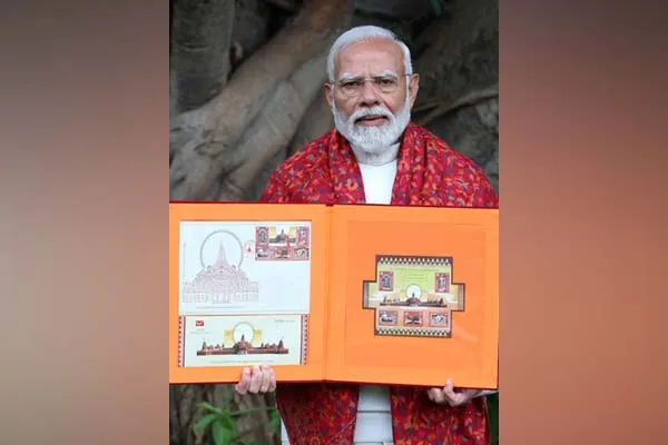 Prime Minister Modi released special postage stamps