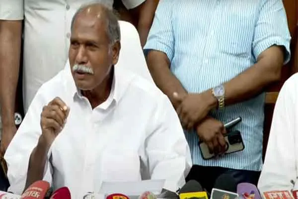 storm damage Puducherry CM Rangasamy relief announcement