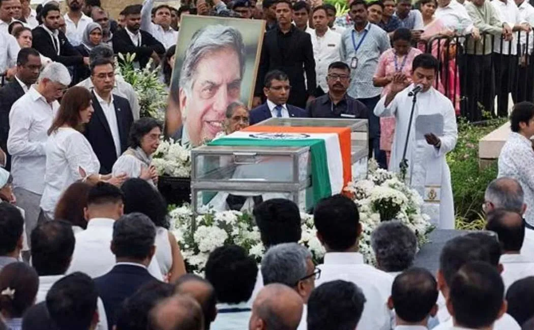 Ratan Tata's body was cremated with Government respect