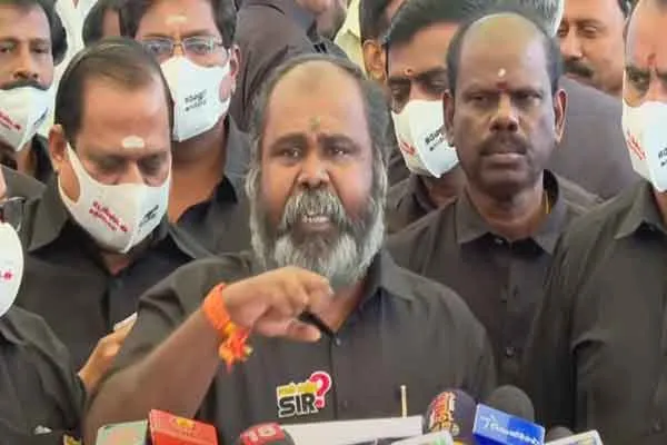RB Udhayakumar alleges the Chief Minister is giving false information about the Pollachi incident