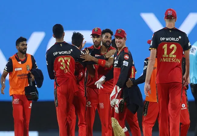 Royal Challengers Bangalore vs sunrises hyderabad teams ipl match  