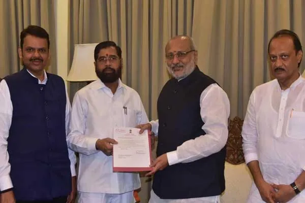 Eknath Shinde who resigned his cm designation