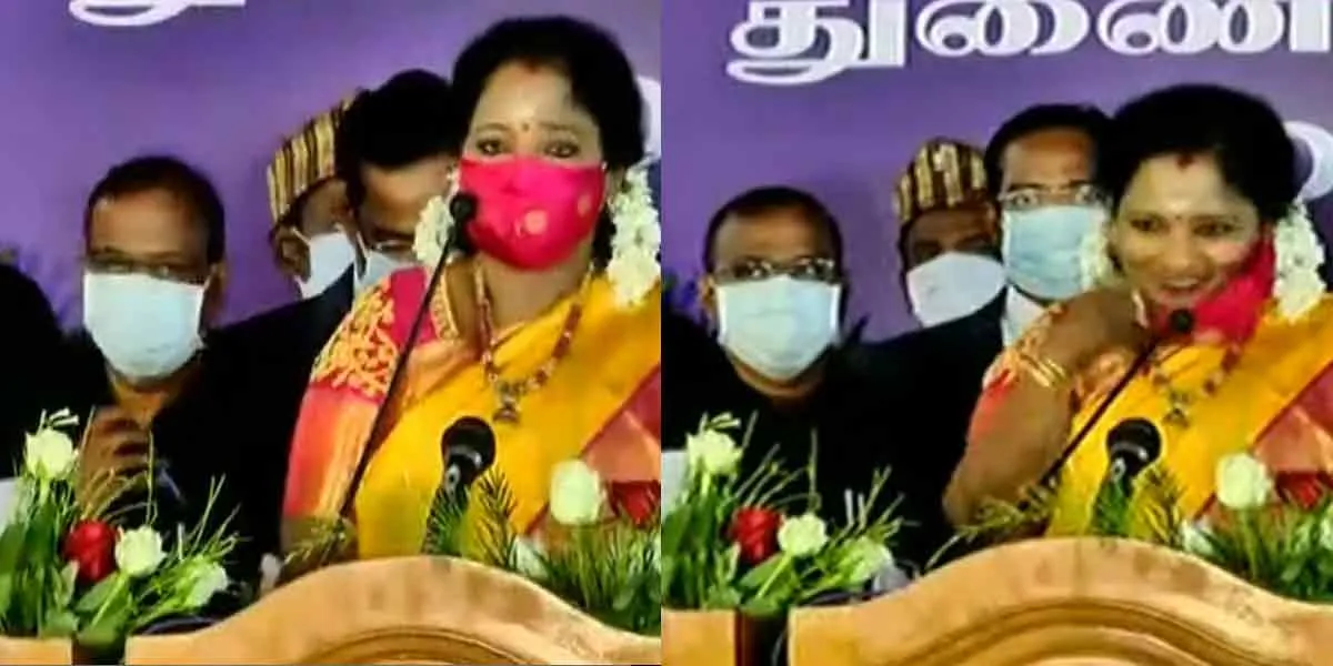 Tamilisai  is taking over as the Deputy Governor of Pondicherry today