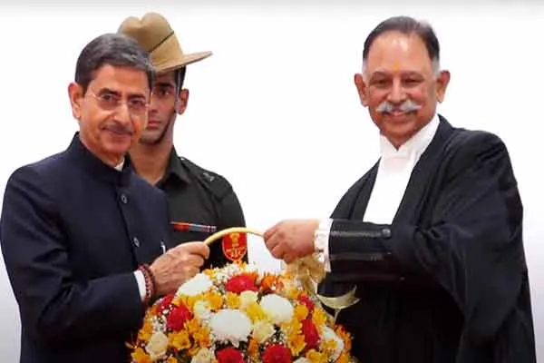 Chief Justice sworn in chennai High Court 