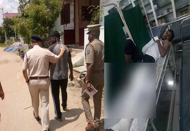 puducherry police arrested the rowdy  