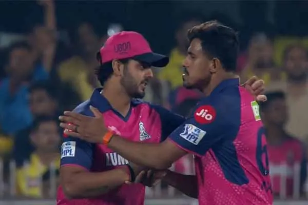 Rajasthan Royals defeated Chennai Super Kings