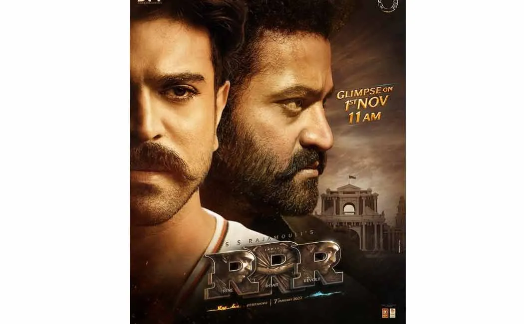 rrr movie glimpse update out now