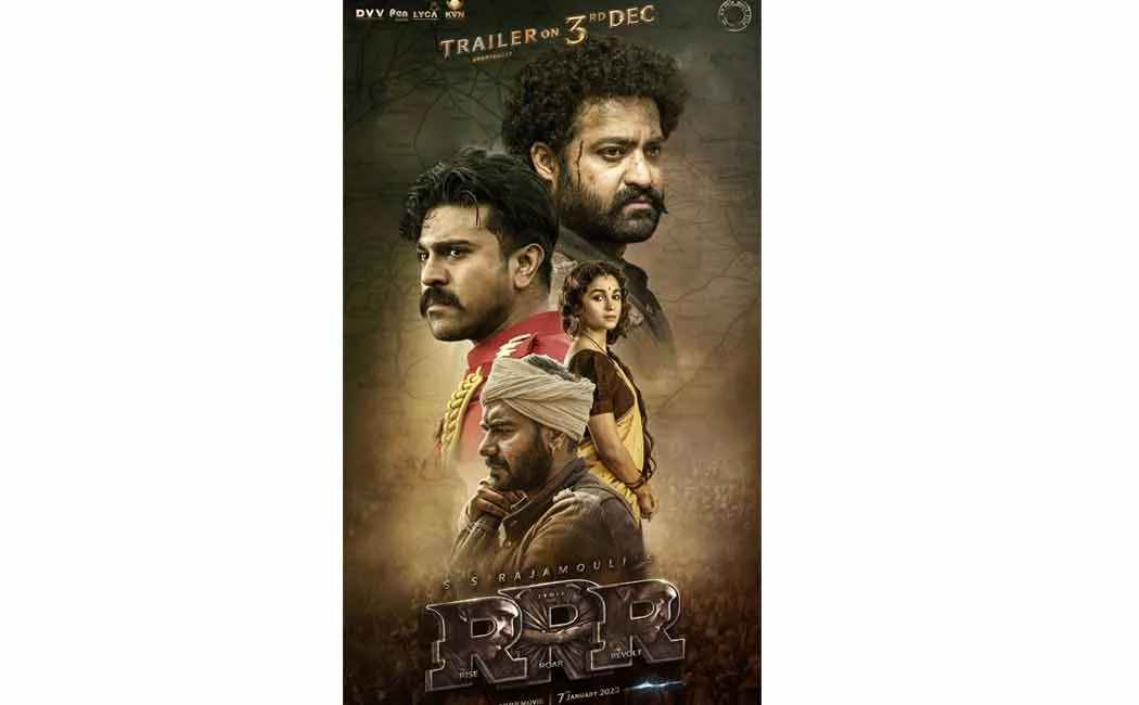 rrr movie trailer release date announced