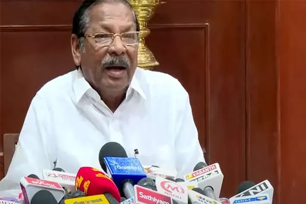 Why this hypocrisy Rs Bharathi question to Central Govt