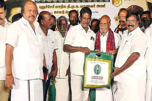 Puducherry Opposition Leader R. Siva's speech at Memorial Day for Martyrs Public Meeting