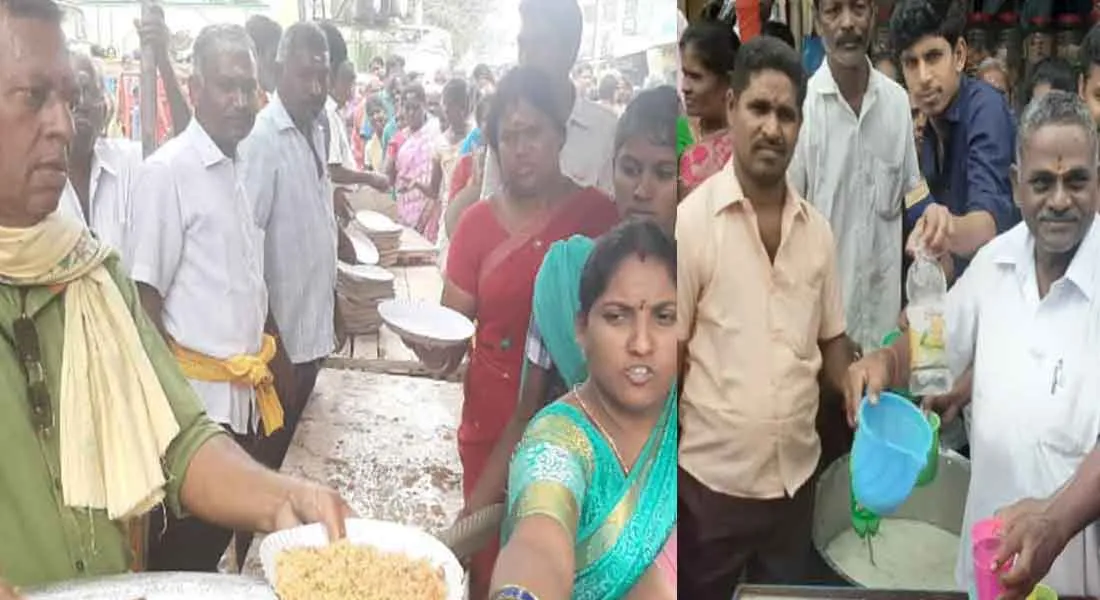 Dindigul flower Function! Thousands of devotees piled on!