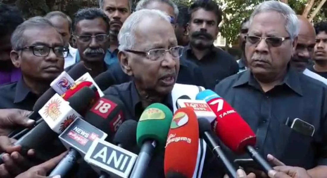  Periyar is still living ... K Veeramani Interview 