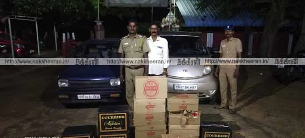 Puducherry wine bottles seized!