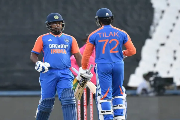 IND vs SA  T20 series Sanju and Tilak century