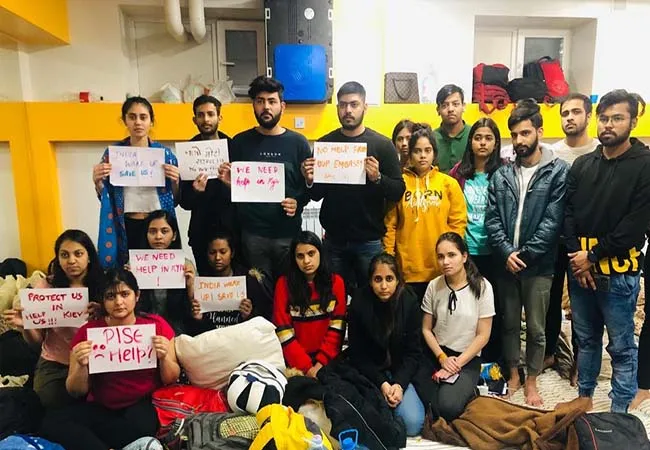 please help india student in ukraine 
