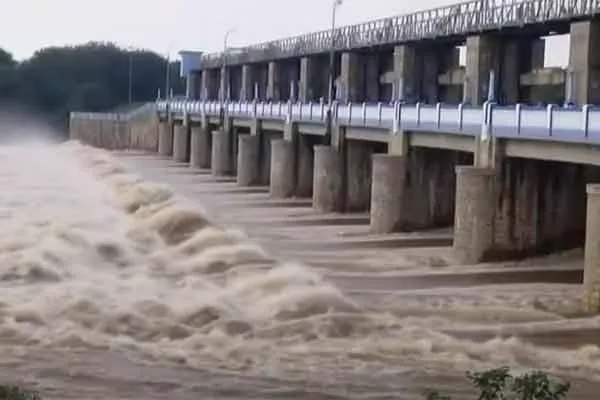 Increase in water release from  Sathanur Dam