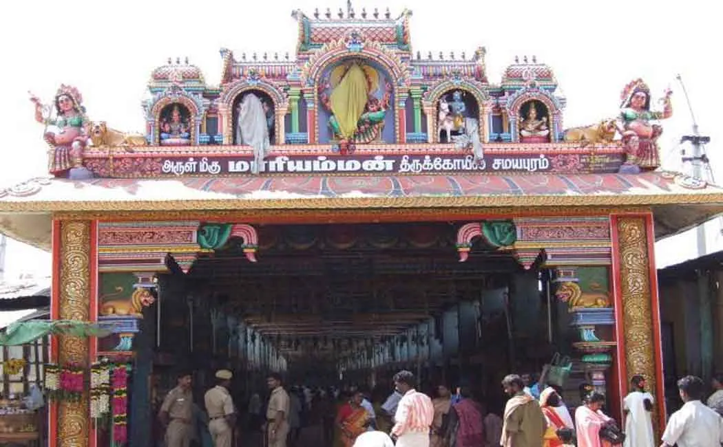 Samayapuram temple gold chariot to be used from evening