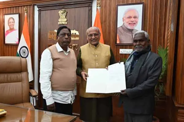 Champai Soren, sworn in as Jharkhand Chief Minister today