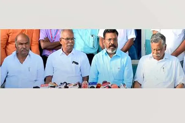 Thol Thirumavalavan MP says We are against Samsung's oppressive trend