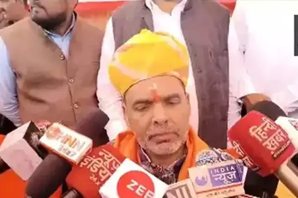 Sanjay Singh, who has been selected as the new president of the Wrestling Federation