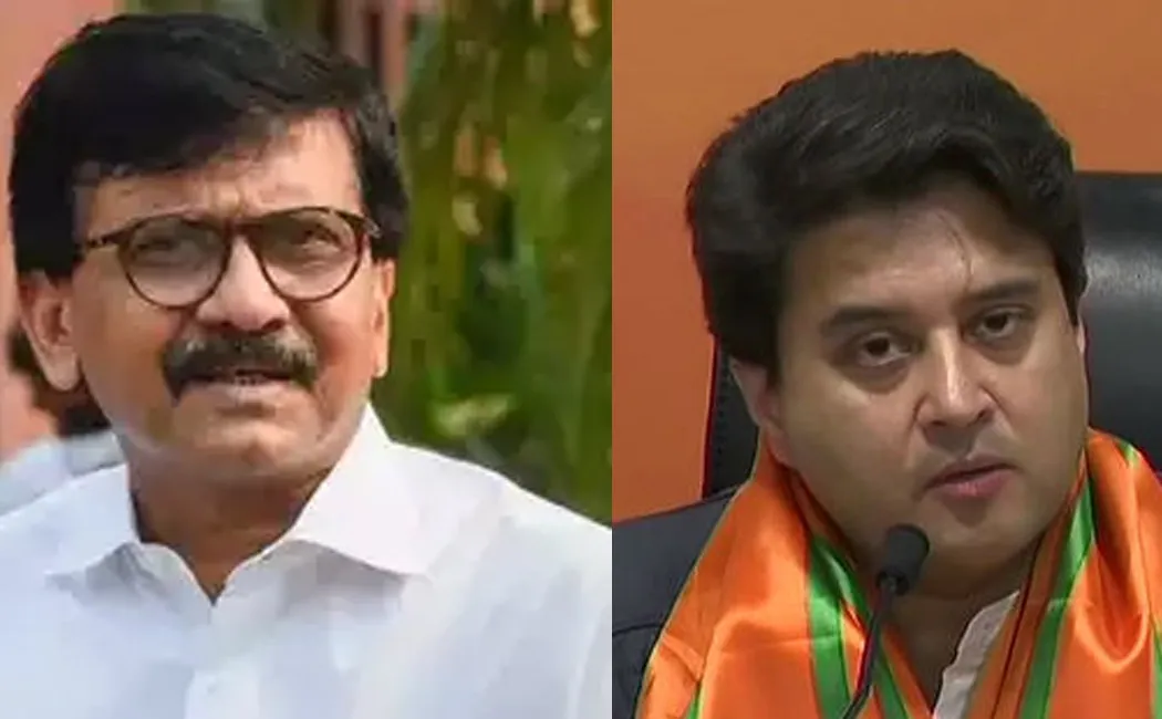 Jyotiraditya Scindia criticizes sanjay raut