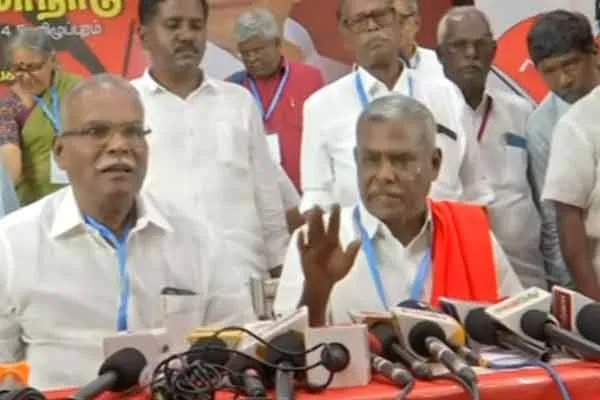  CPM's new state secretary B. Shanmugam says There is no Marxist-Communist in the light of DMK