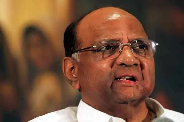Sharad pawar says Ajit pawar is our party leader, there is no split in Ncp 
