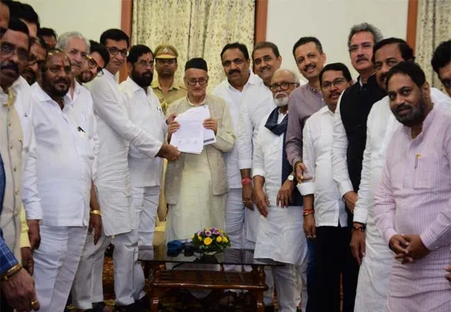 maharashtra state ncp leader sharad pawar meet with ajith pawar in mumbai residence 