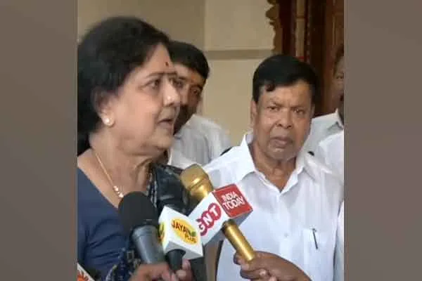 Sasikala says ADMK is not right