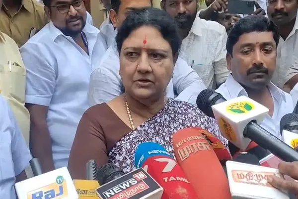 Sasikala says Our party is like a family