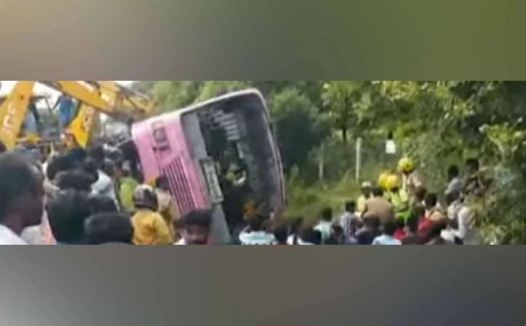 Govt bus incident Tragedy of the young woman