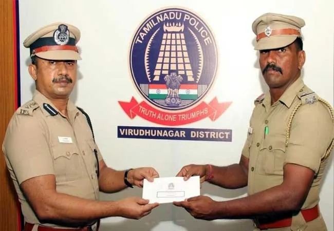 viruthunagar district school teachers and students police 