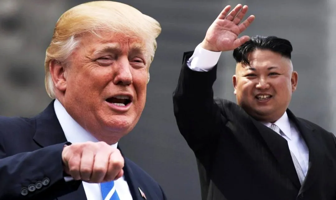 trump with kim